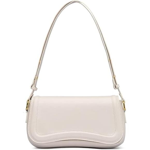 Retro Classic Shoulder Bag - Zipper Closure Clutch Tote Handbag for Women - Picture 8 of 8